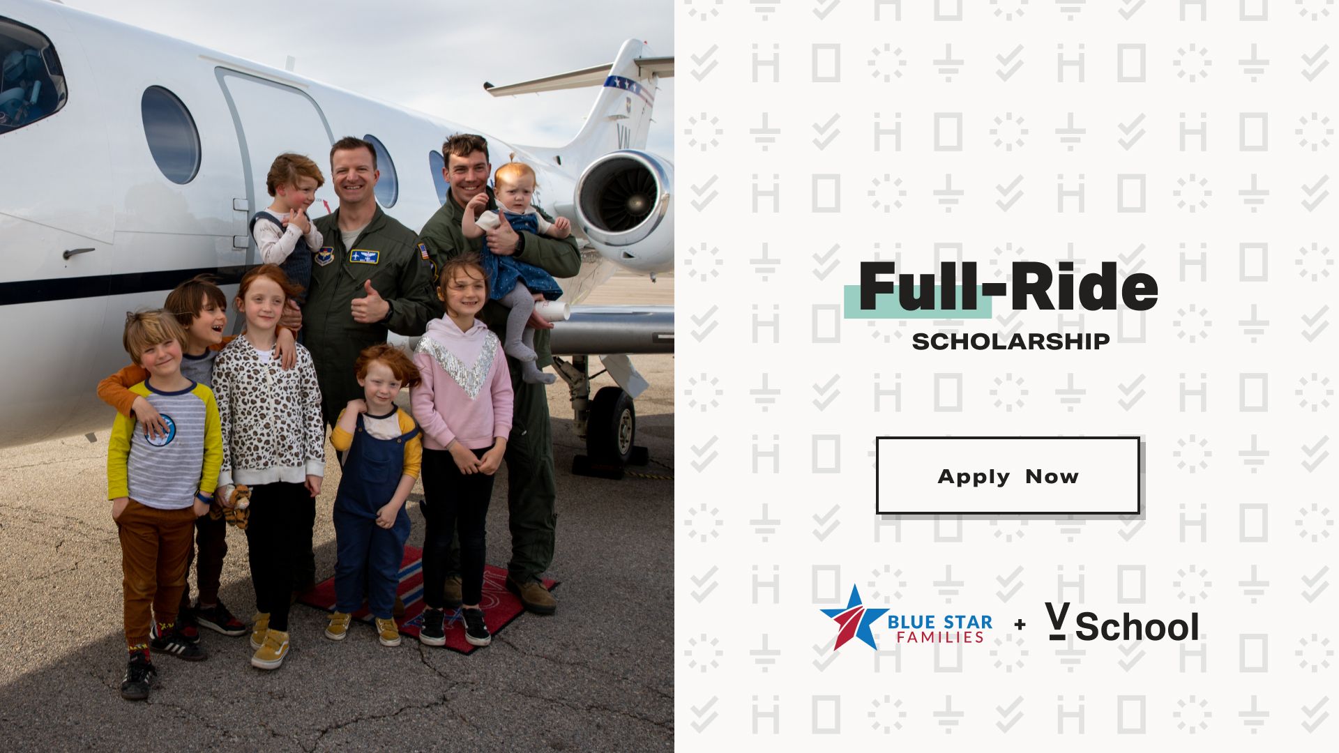 Blue Star Families Full-ride Scholarship