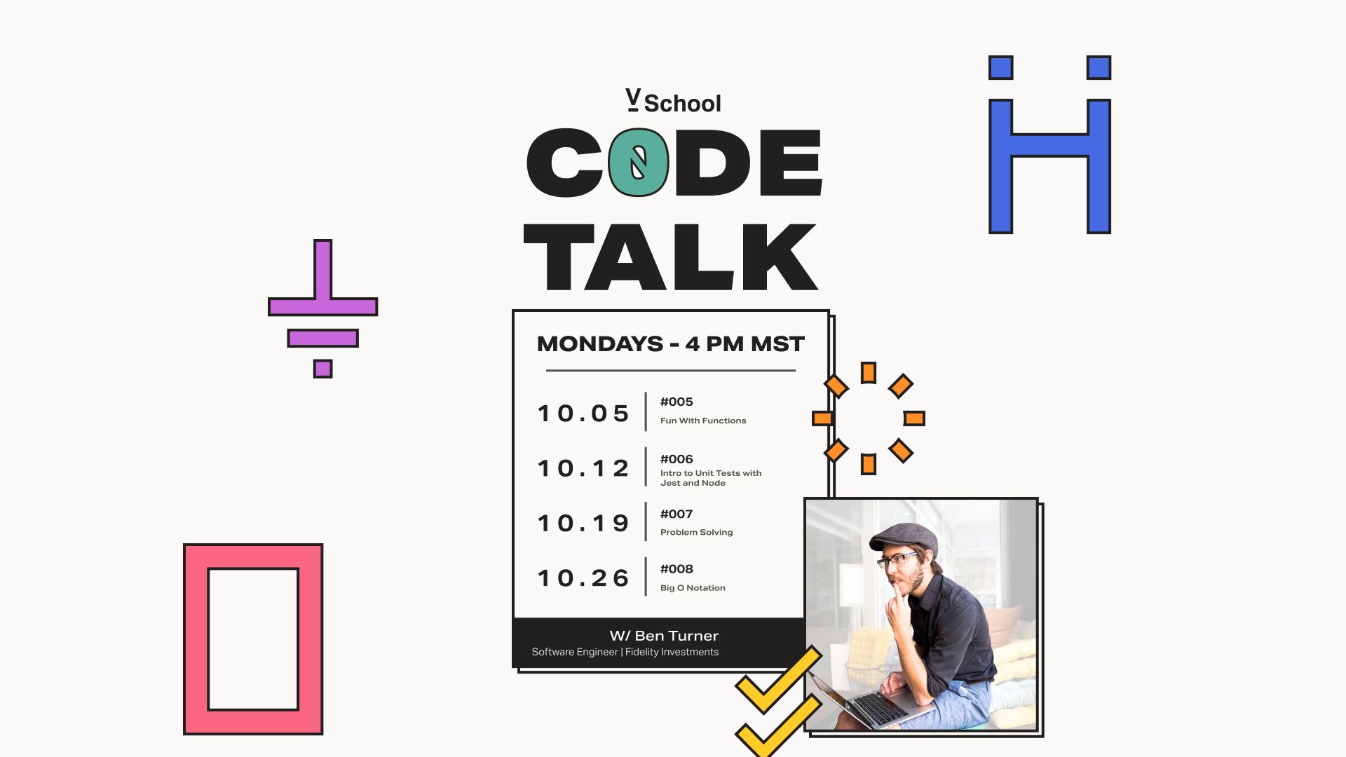 Code Talk October Events