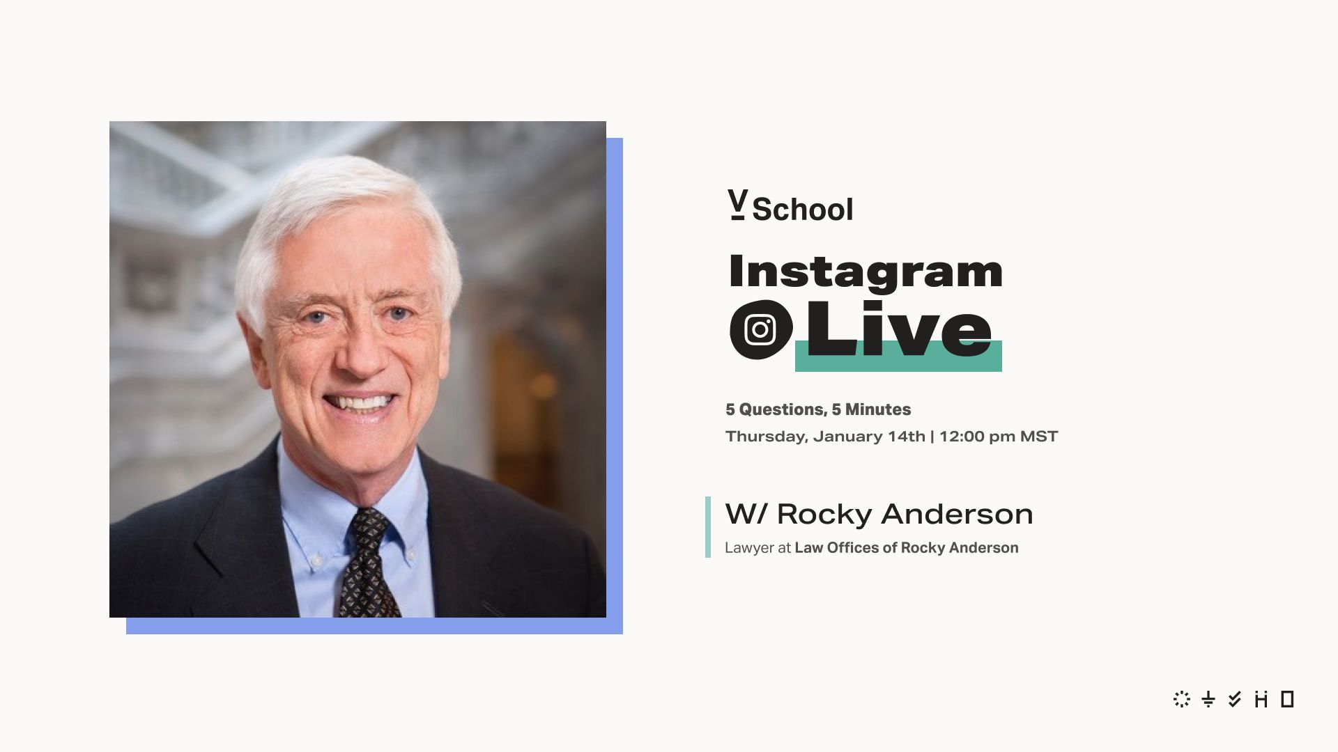 IG Live with Rocky Anderson