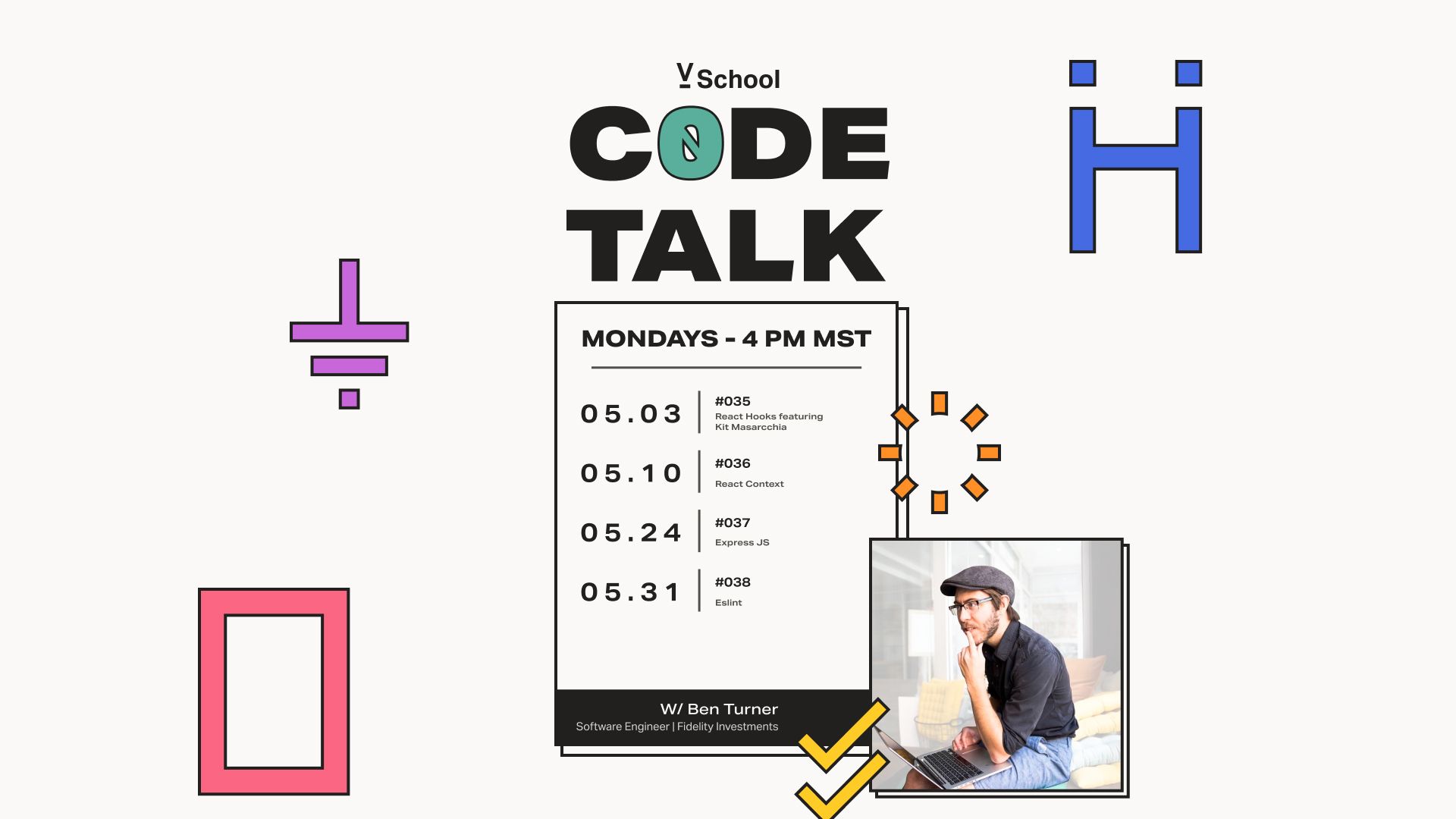 Code Talk May Events
