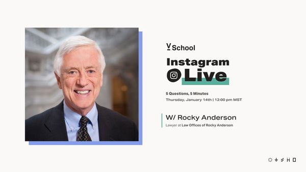 IG Live with Rocky Anderson