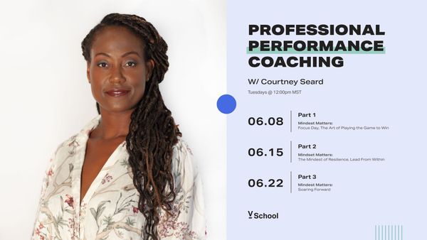 Professional Performance Coaching Series with Courtney Seard